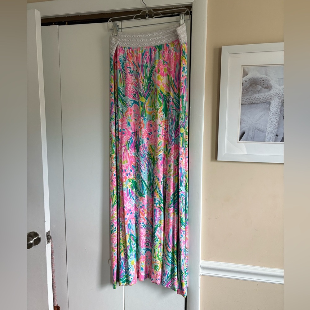 EUC XL Lilly Pulitzer Maxi Skirt